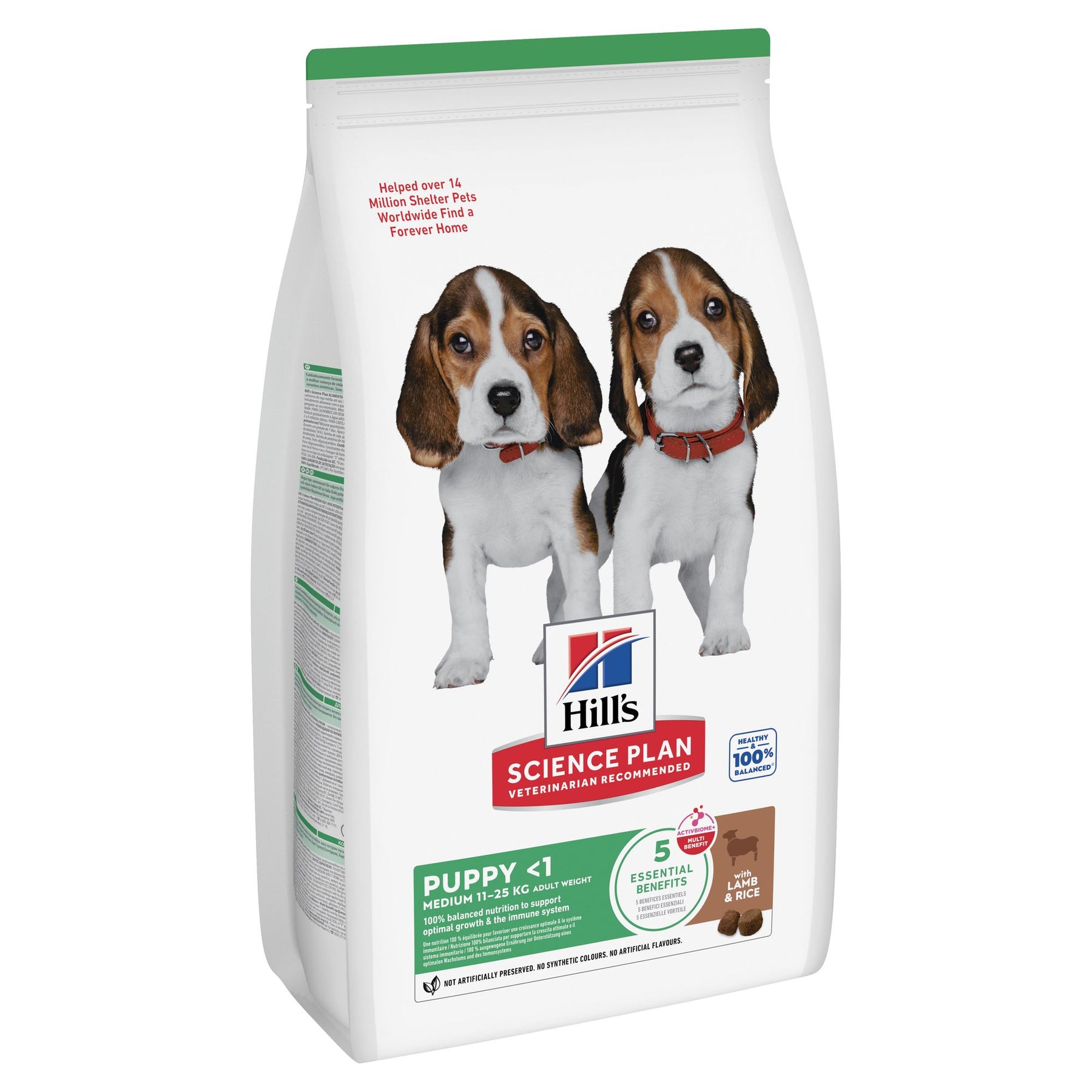 Hill's Science Plan Medium Puppy Welpenfutter mit Lamm & Reis