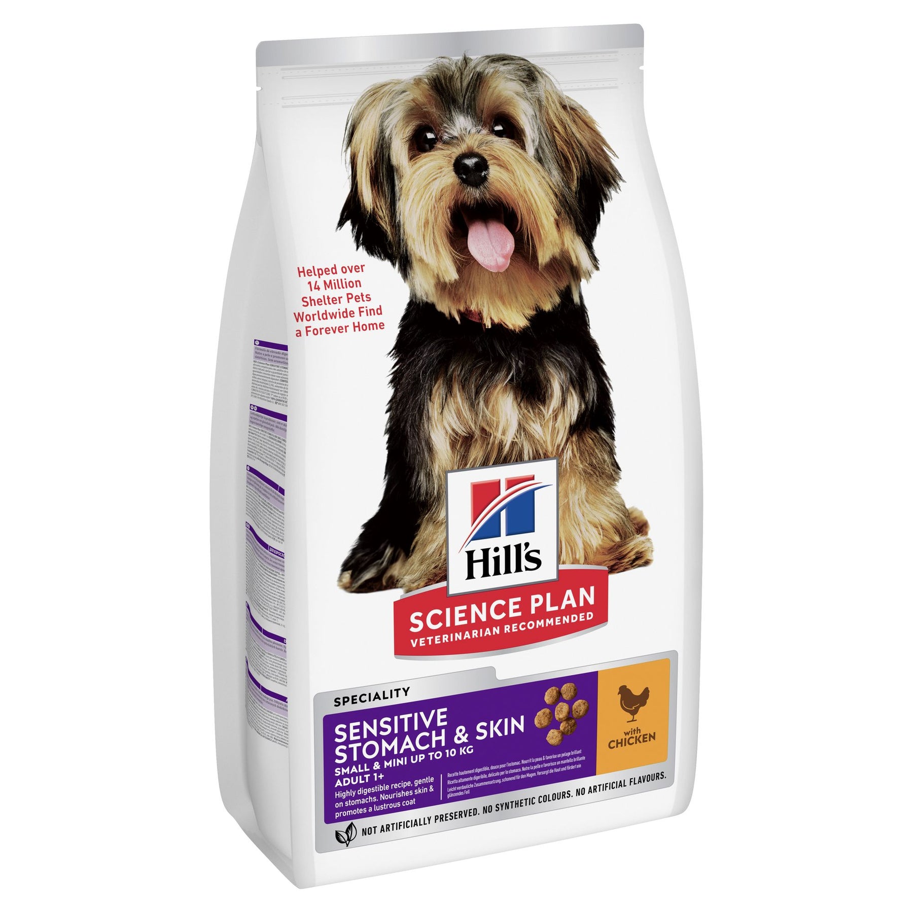 Hill's Science Plan Sensitive Stomach & Skin Small & Mini Adult Hundefutter mit Huhn