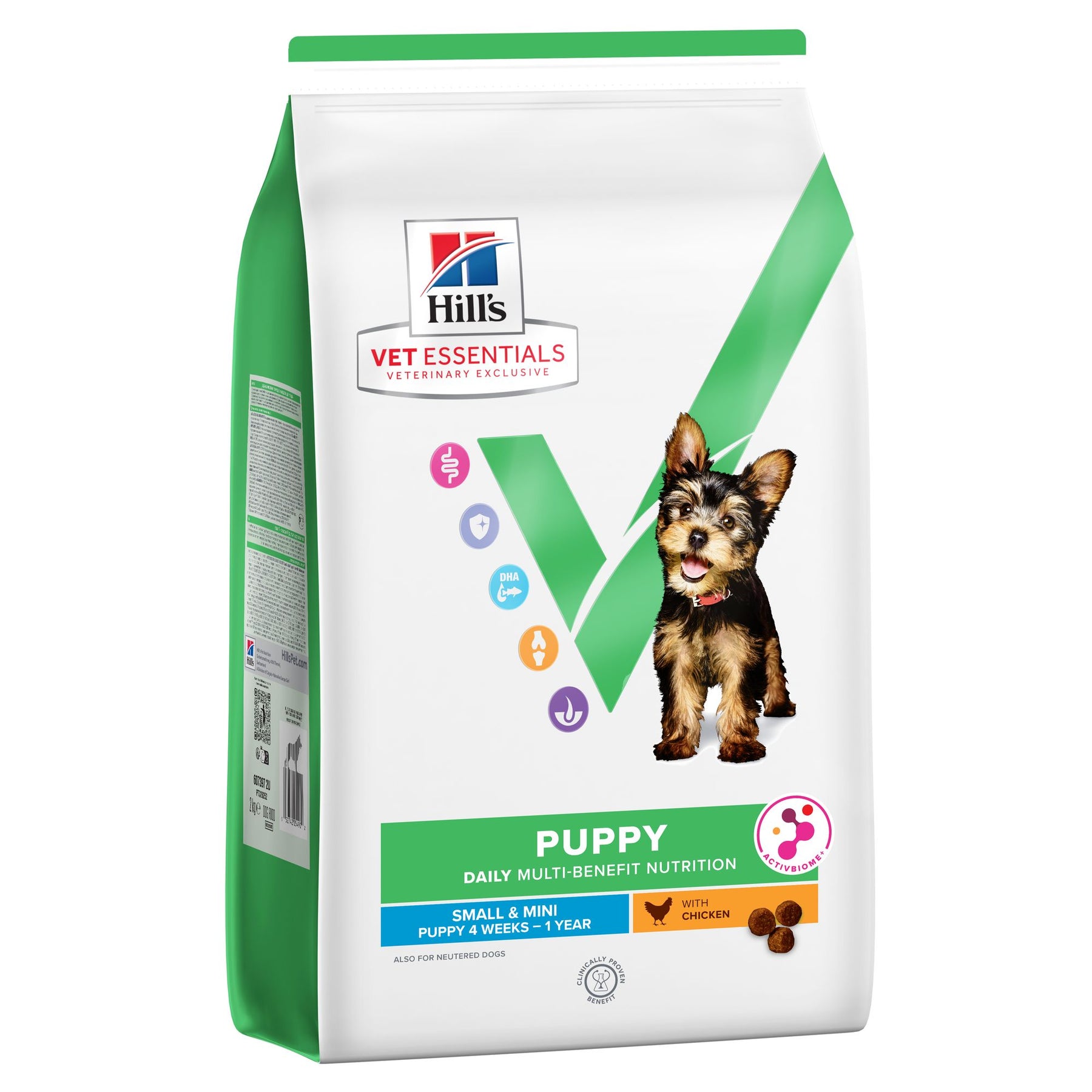Hill's Vet Essentials MULTI-BENEFIT Small & Mini Puppy Welpenfutter mit Huhn