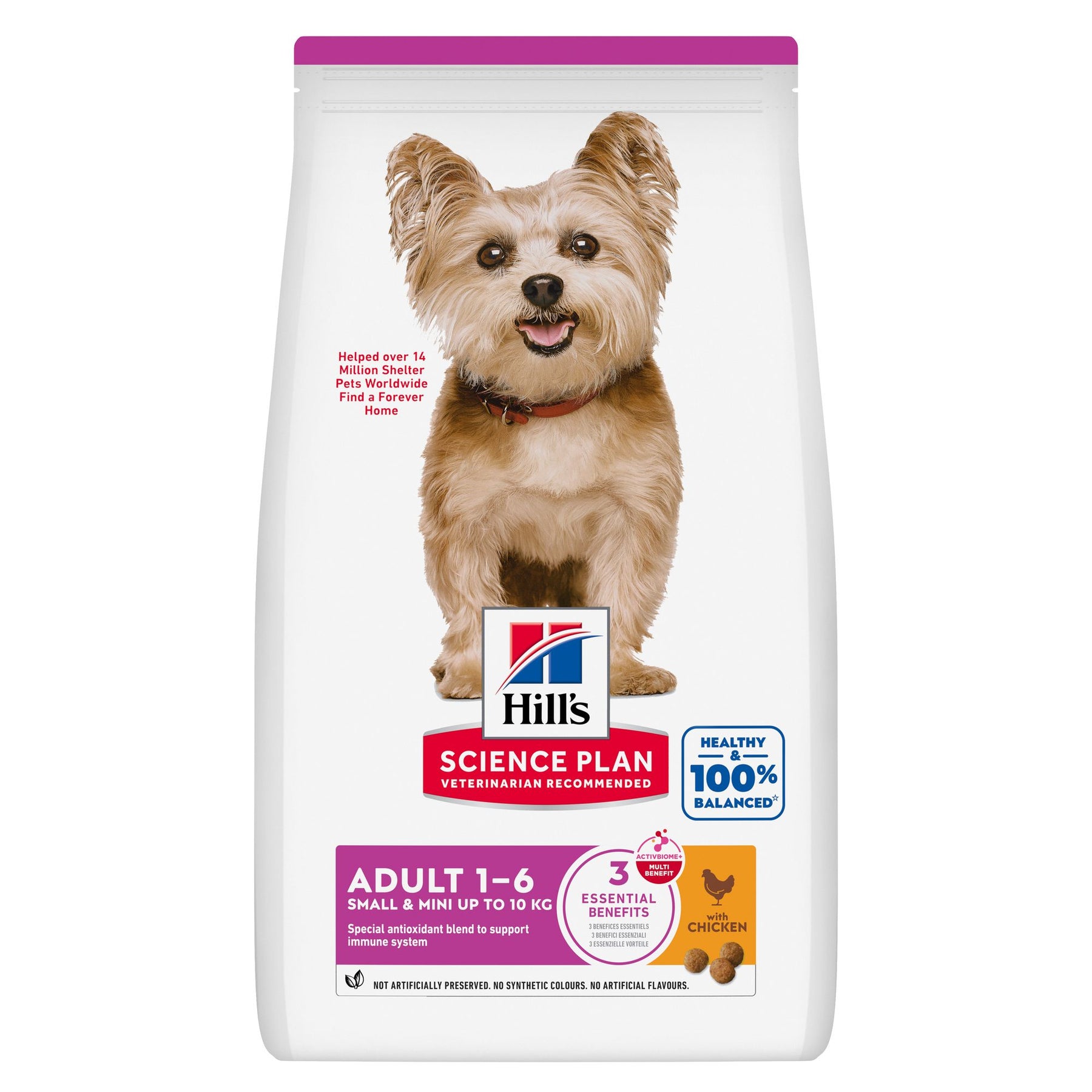 Hill's Science Plan Small & Mini Adult Hundefutter mit Huhn