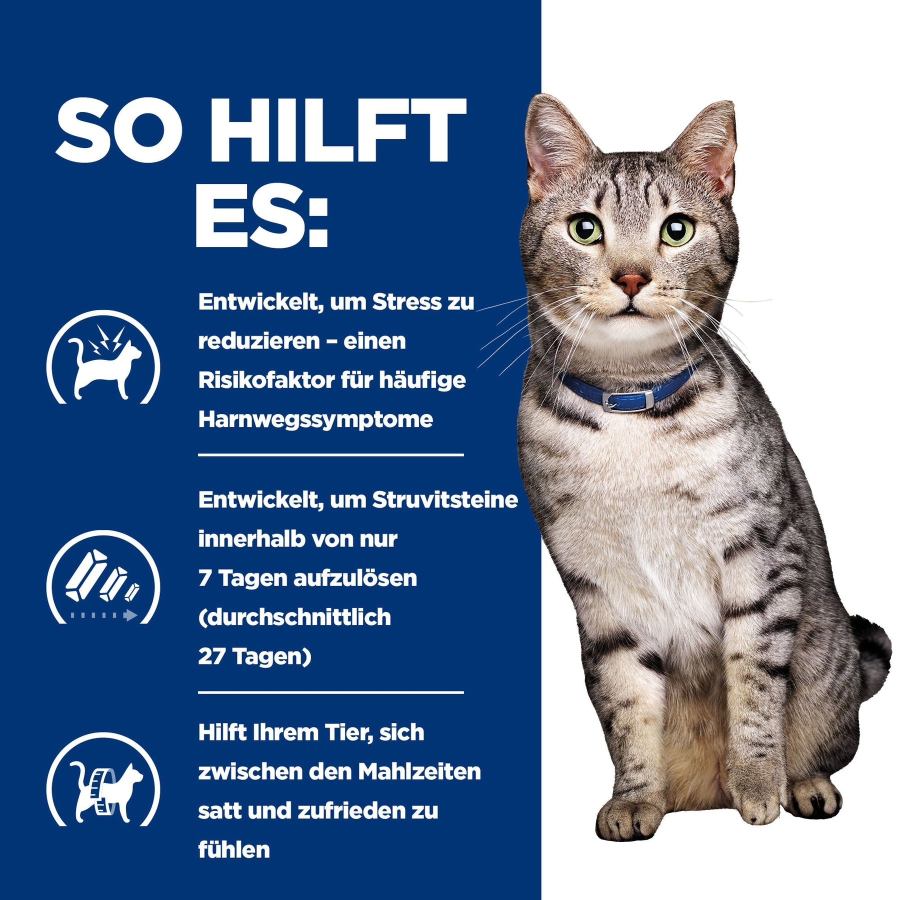 Hill's Prescription Diet c/d Multicare Stress + Metabolic Katzenfutter mit Huhn